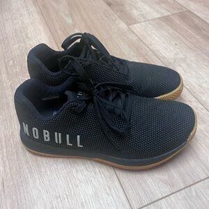 NOBULL  Women’s Black & Gum Athletic Shoes, sz 7